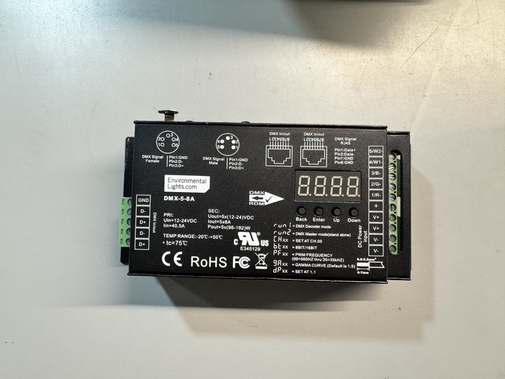 Environmental Lights DMX-5-8A