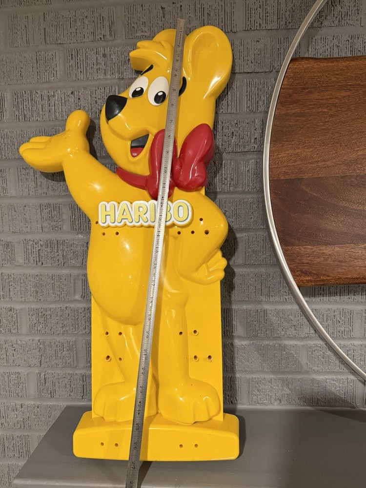 Haribo Gummy Bear 27” Plastic Display Sign