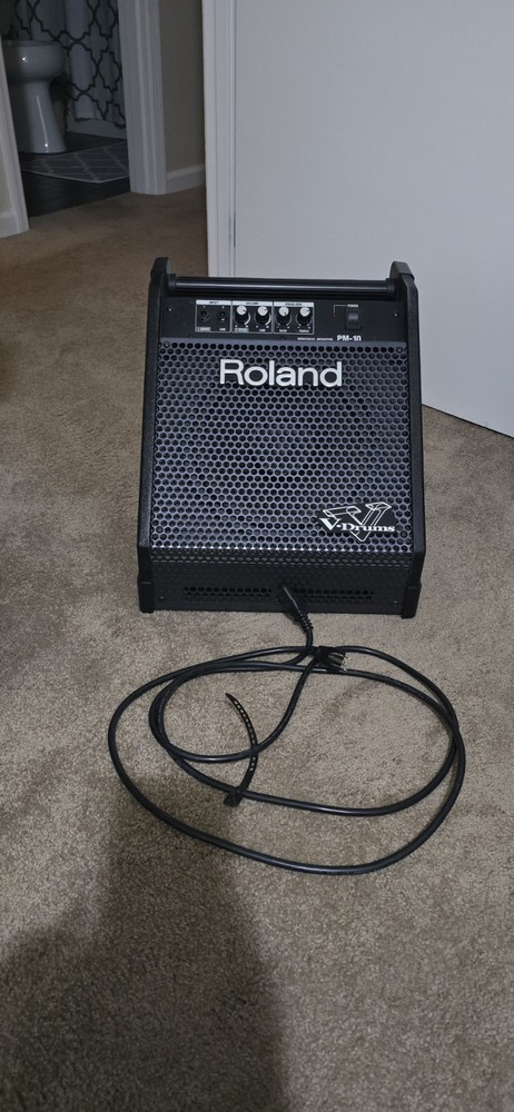 Roland PM-10 V-Drum Speaker System /Speaker Amp Amplifier