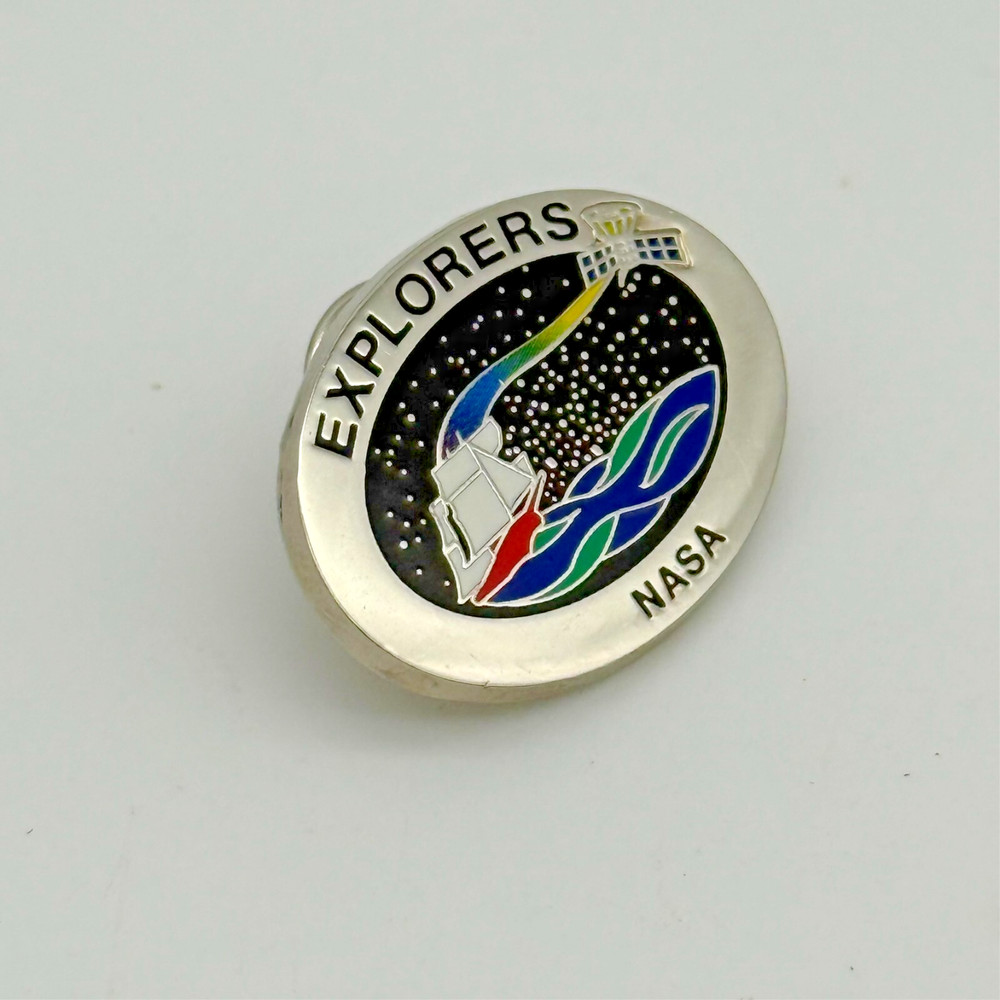 NASA Explorers Sailing the Stars Hat / Lapel / Backpack Pin Space Program