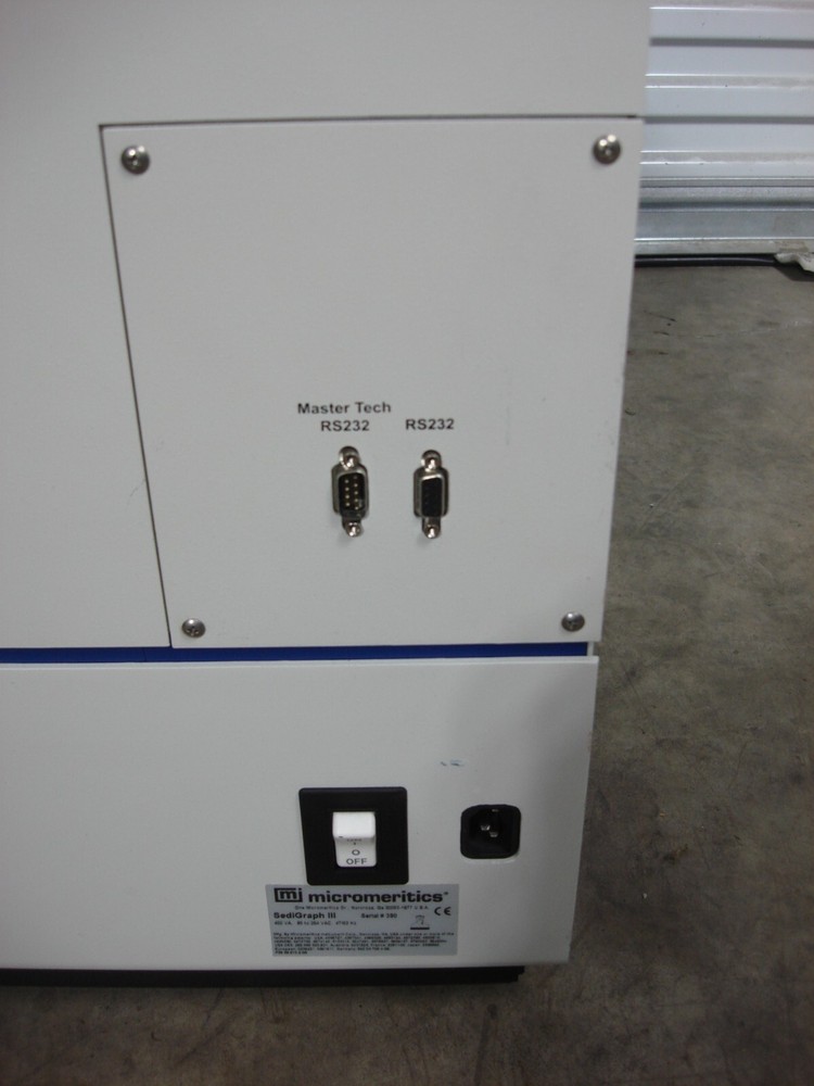 Micromeritics SediGraph III Particle Size Analyzer