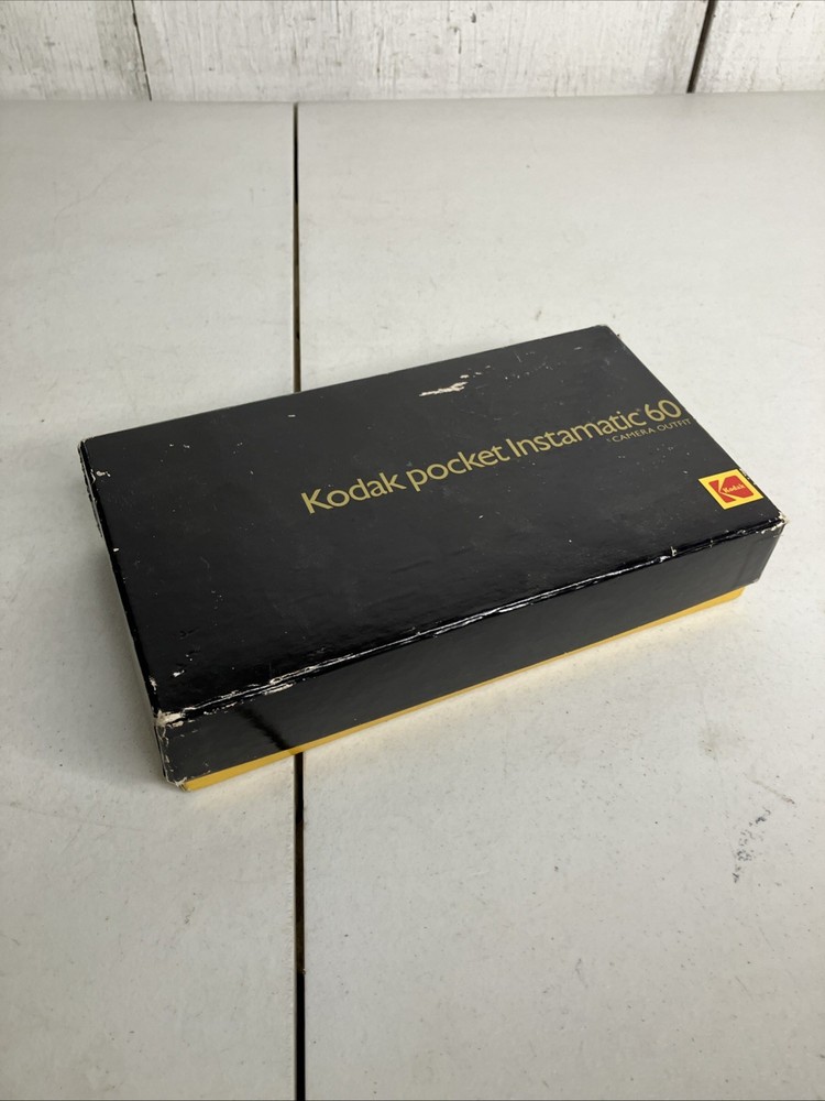 Kodak Pocket Instamatic 60 Camera In Box W/ Magicube