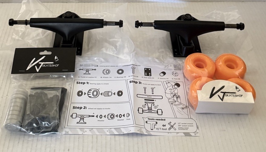 Skateboard Trucks and Wheels