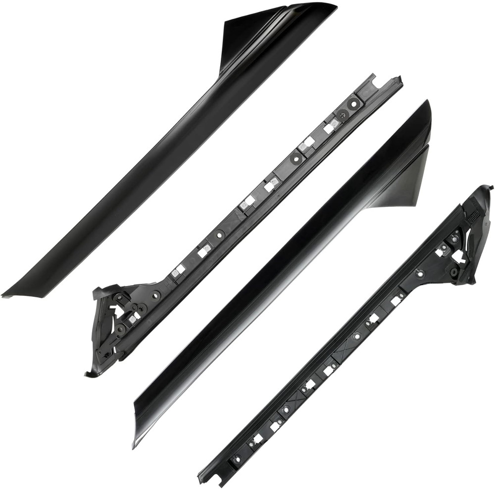 A Pillar Windshield Trim Molding Set 11-19 Ford Explorer Left Right Inner Outer