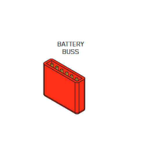 EMG Quick Connect Battery Buss Power Distribution Jumper Solderless Active