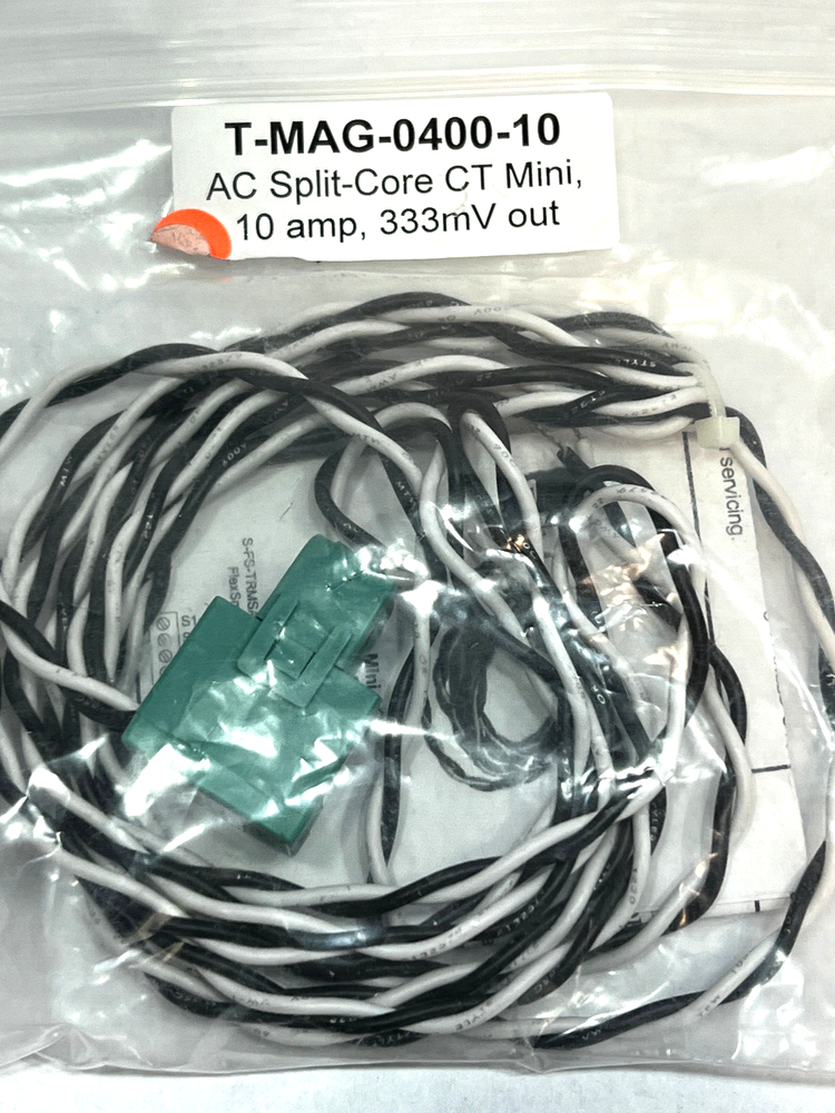 MAGNELAB Mini Split-Core AC Current Transformer 10 AMP T-MAG-0400-10