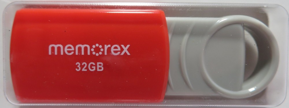 NEW Memorex USB 2.0 Flash Drive, 32GB - SEALED