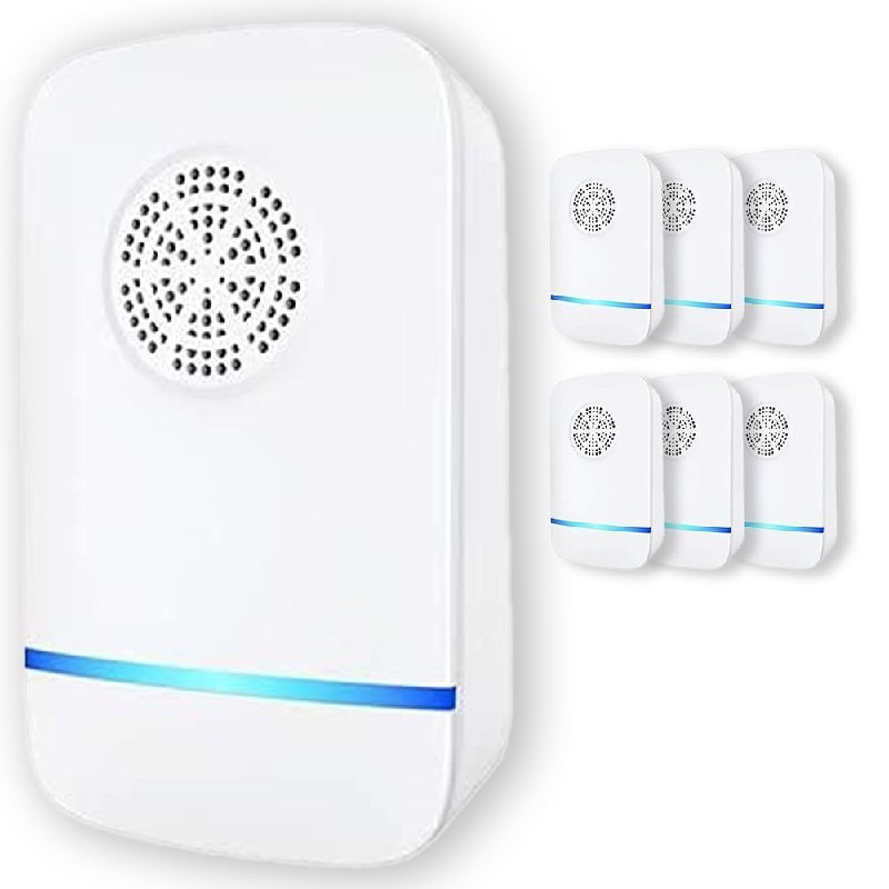 6 pcs Ultrasonic Pest Repeller Control Electronic Repellent Bug Pests