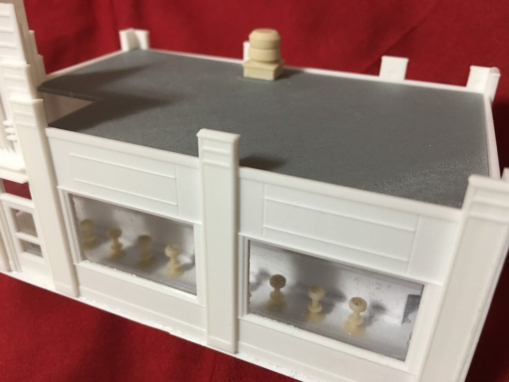 Interior kit for the Walthers White Tower Restaurant