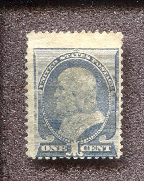 Scott No. 212 - 1c Ultramarine