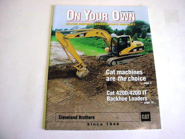 Caterpillar Magazine Brochure
