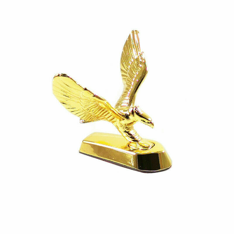 Universal 3D Emblem Flying Eagle Auto Stickers Front Ornament Decals Creative