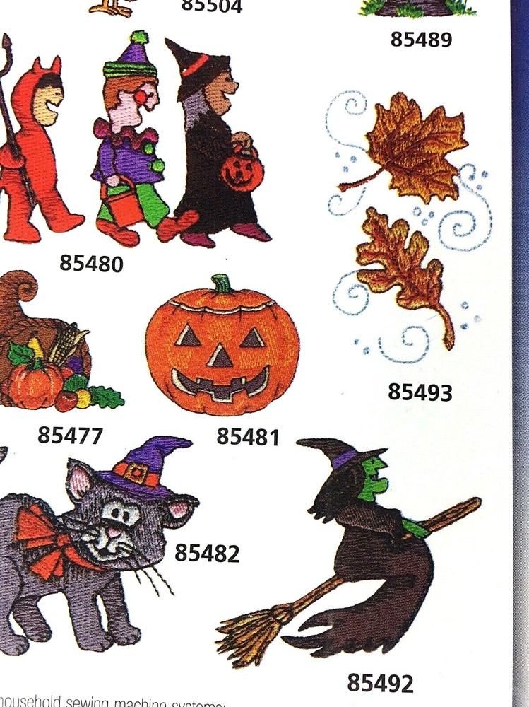 Amazing Designs Embroidery Software Fall Holiday Collection 20 Designs
