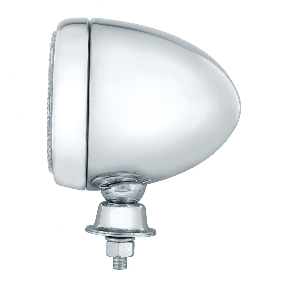 6 High Power 3 Watt LED Teardrop Work Light - Chrome