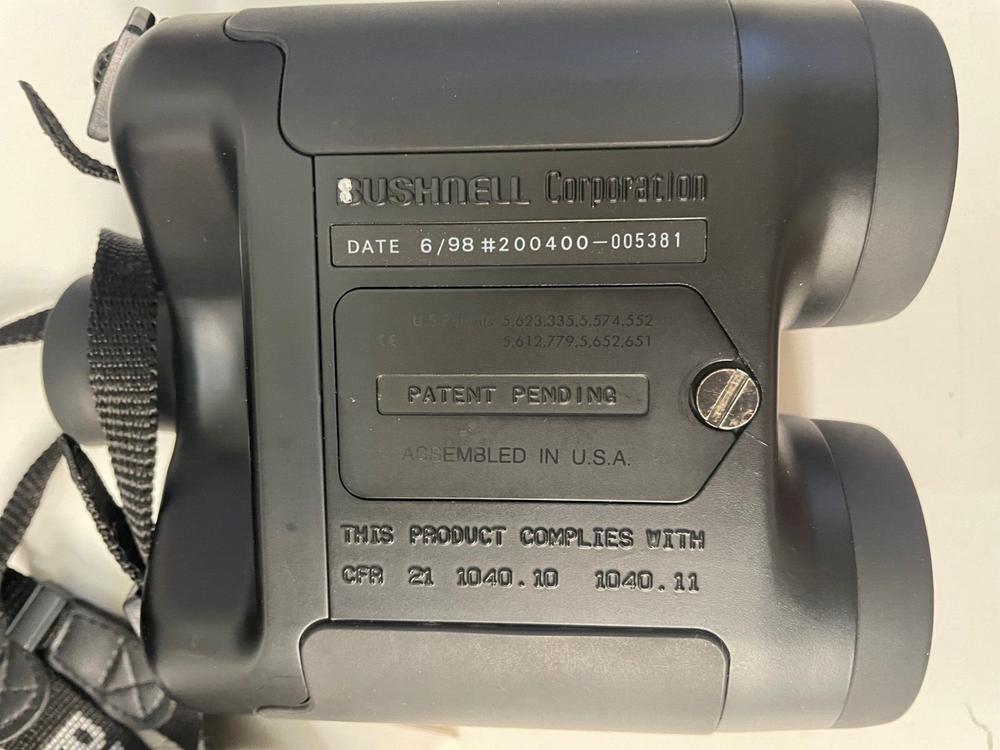 Bushnell Yardage Pro 400 Rangefinder Laser Ranging System Case & Instructions