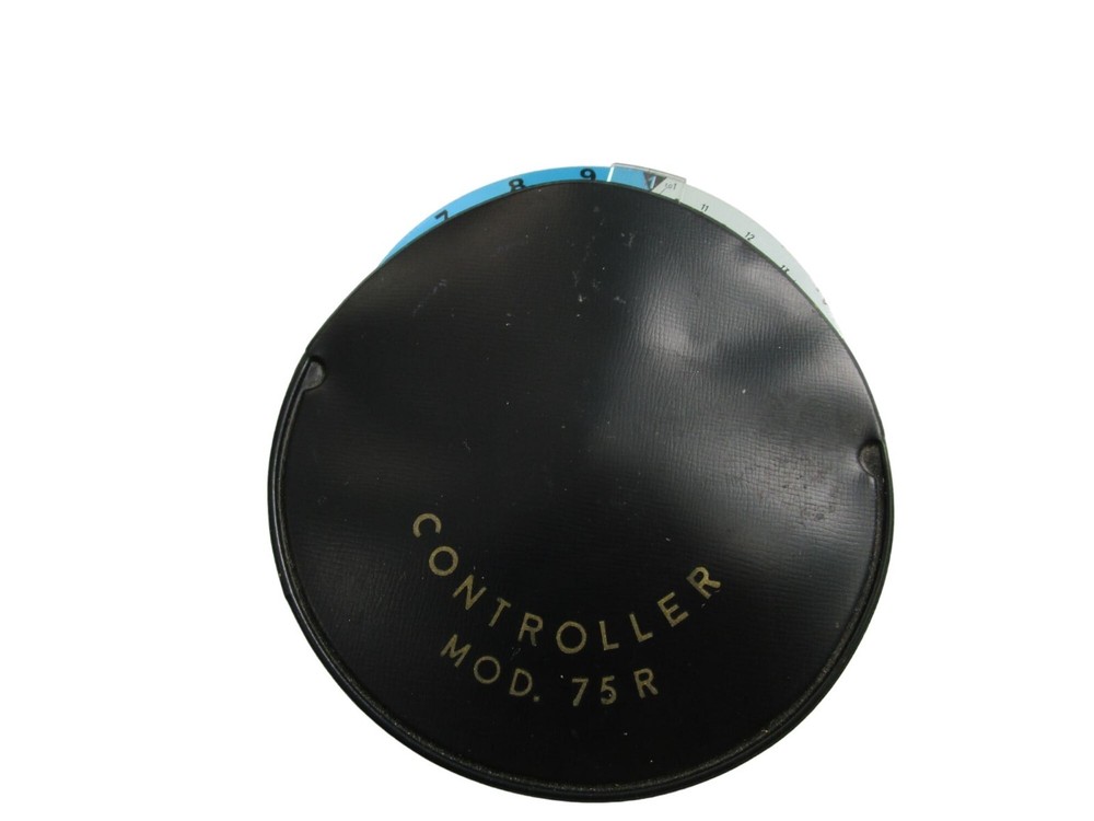 Vintage Controller Mod. 75 R Circular Slide Rule Calculator Tool In Case GUC