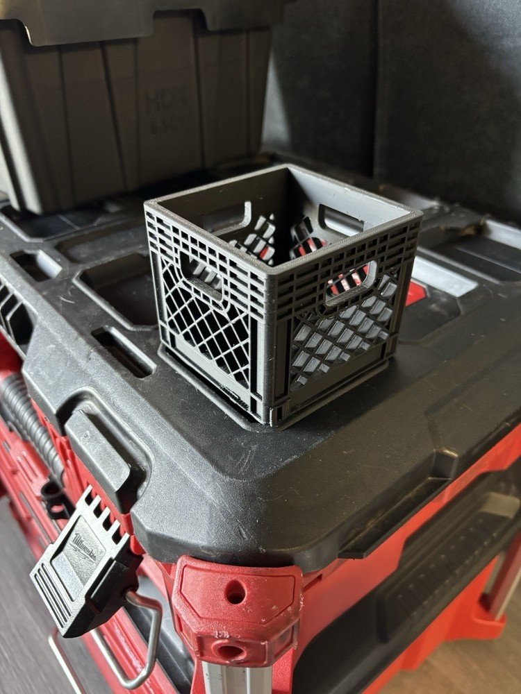 Milwaukee pack out Compatible Mini Milk Crate