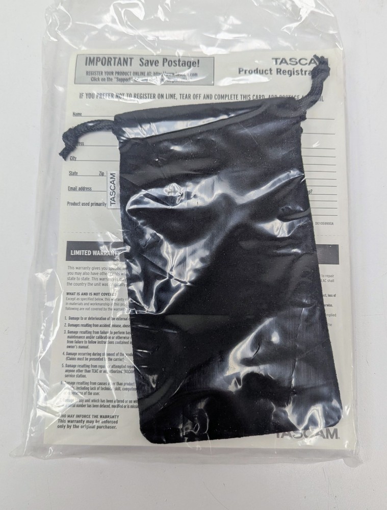 Tascam DR-2D Linear PCM Recorder - NEW Open Box