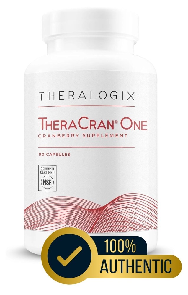 Theralogix TheraCran One Urinary Tract Support 36mg PACs 90 Capsules New