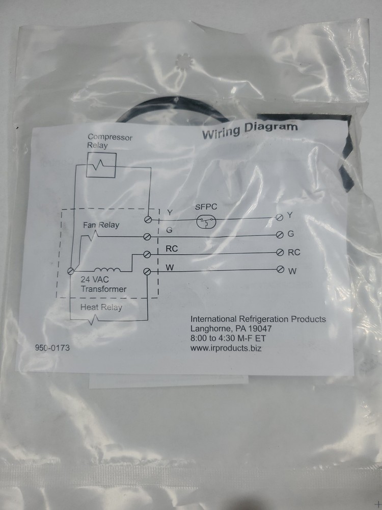Sfpc Freeze Protection, Close 50 Deg open 35 Deg. F