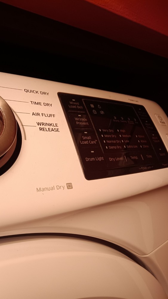 Samsung VRT washer and dryer set