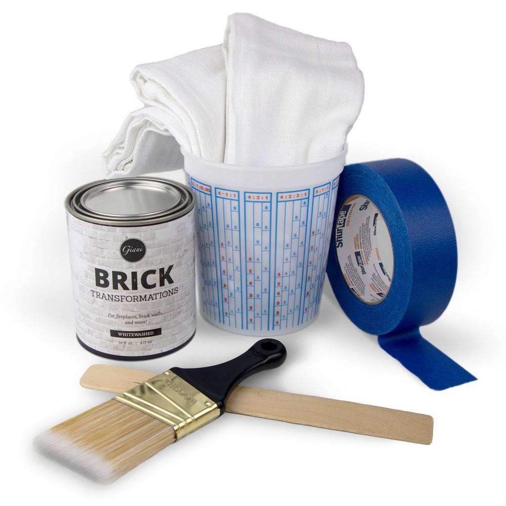 Giani Brick Transformations Kit- Whitewashed Full Sized Kit