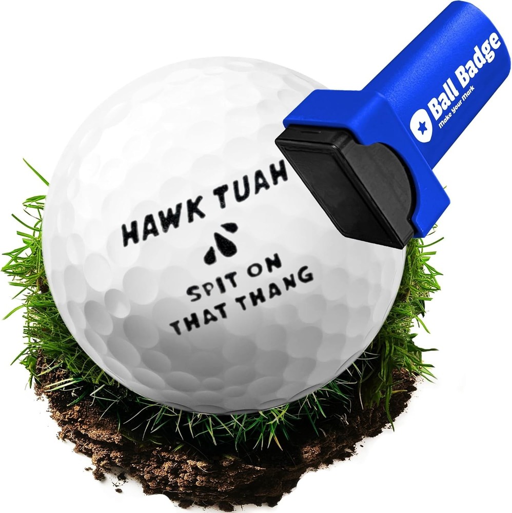 Ball Badge - Golf Stamp, Self-Inking Stamper, Ball...
