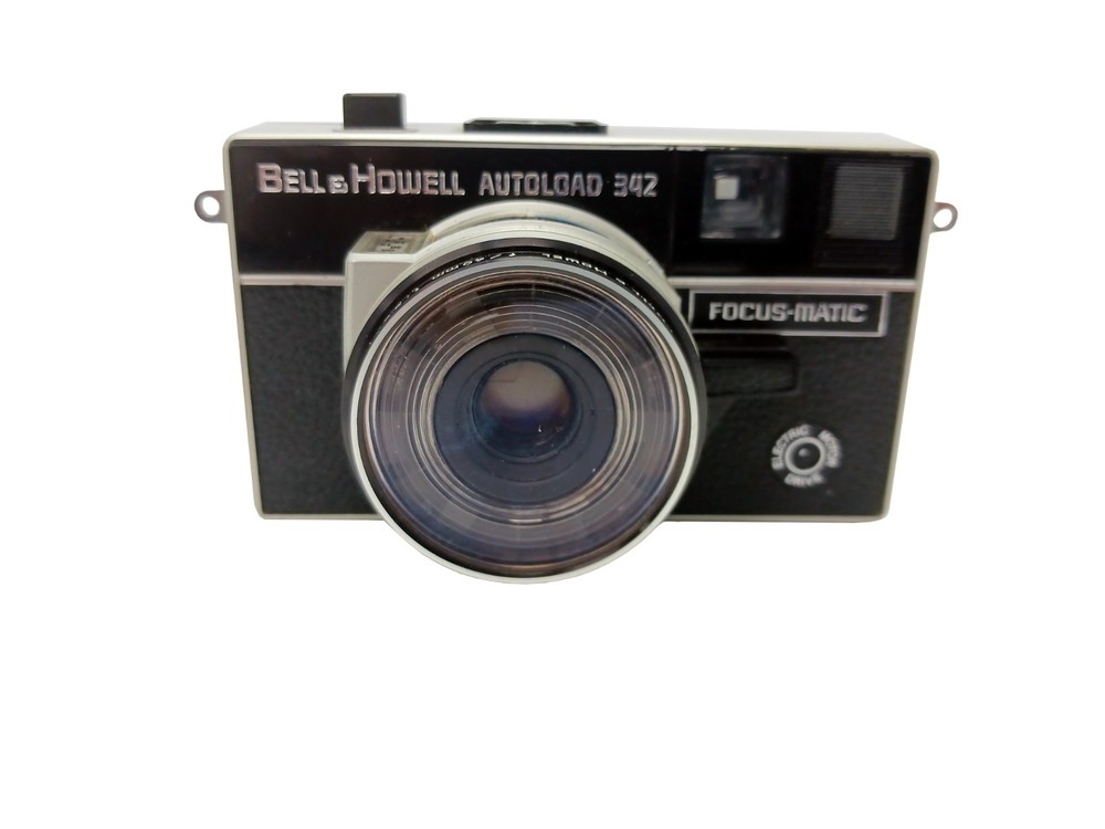 Bell & Howell Autoload 342 35mm Camera with Case & Manual - WORKS