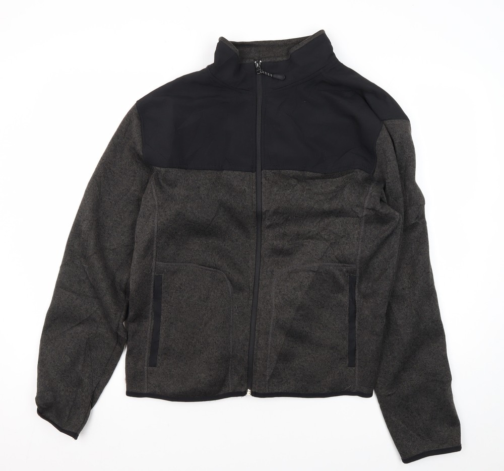 Headland Men's Black Medium Polyester Basic Jacket