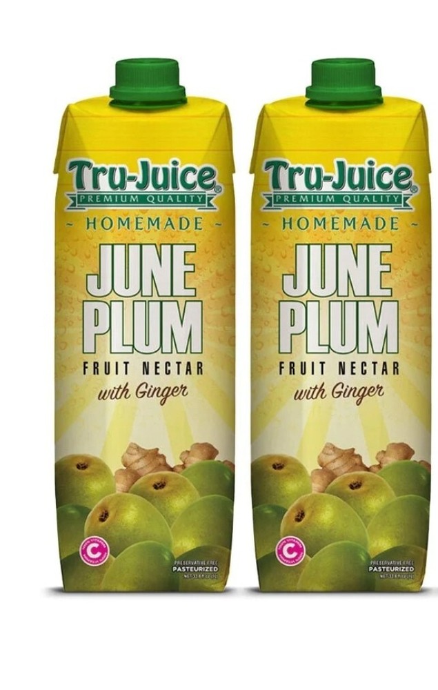 Authentic Jamaican june plum juice 2 x 1 Litre