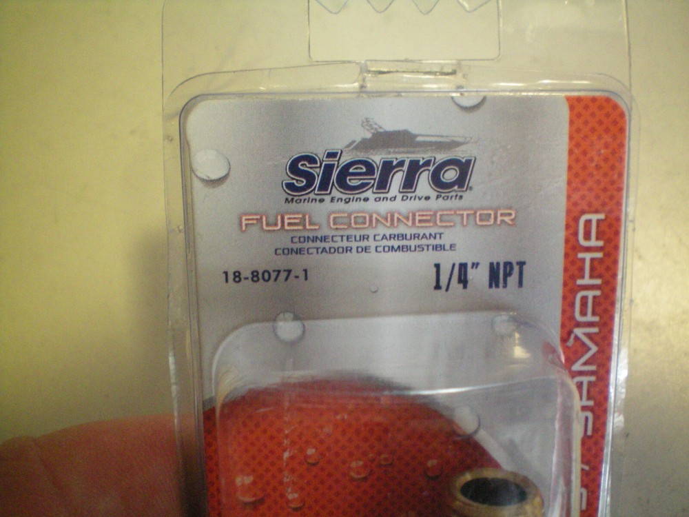 SIERRA #18-8077-1 FUEL CONNECTOR, FREE FREIGHT