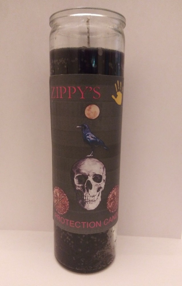 Protection from Enemies Candle wiccan,voodoo,magic,rootwork ***SEND THEM AWAY***