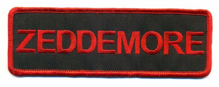 GHOSTBUSTERS "ZEDDEMORE" NAMETAPE - GBS09