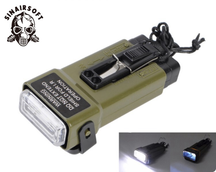 FMA Multifunction MS2000 Functional Strobe Light Working Distress Marker Helmet