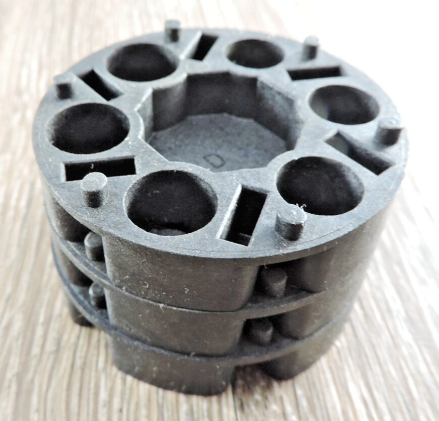 3 Lee Auto Disk Powder Measure Inserts A, B, & D