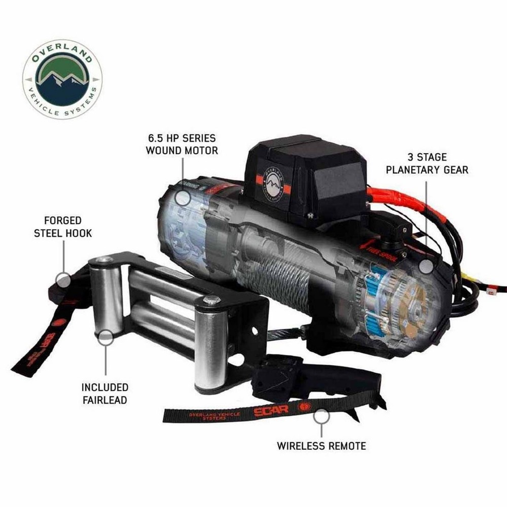 Overland Vehicle Systems Winch | 19089901