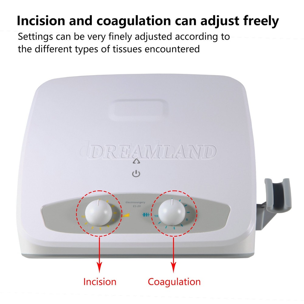 Electrosurgery Dental Cutting Unit with 7 Electrodes NIB Tips 110V