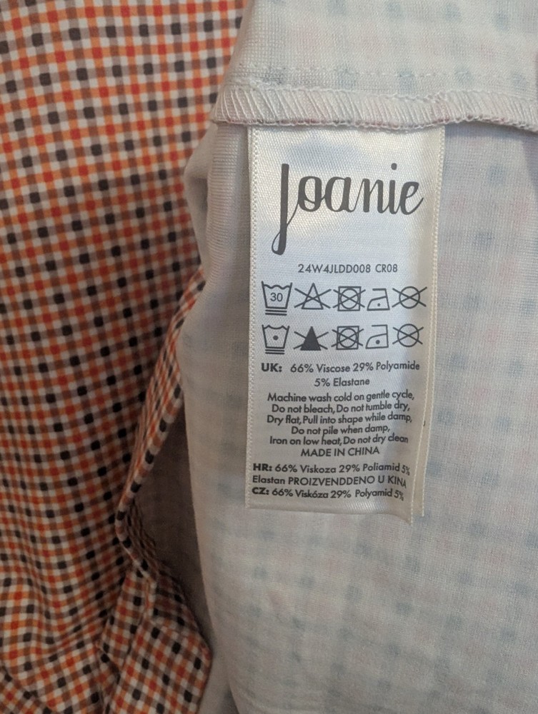 Joanie Francis Tailored Blazer, Ohlson Pinafore, Marilyn Trousers Micro Check