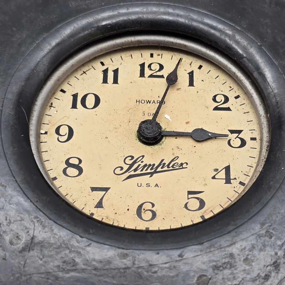 Howard 3 Day Measured Time Clock By Simpler