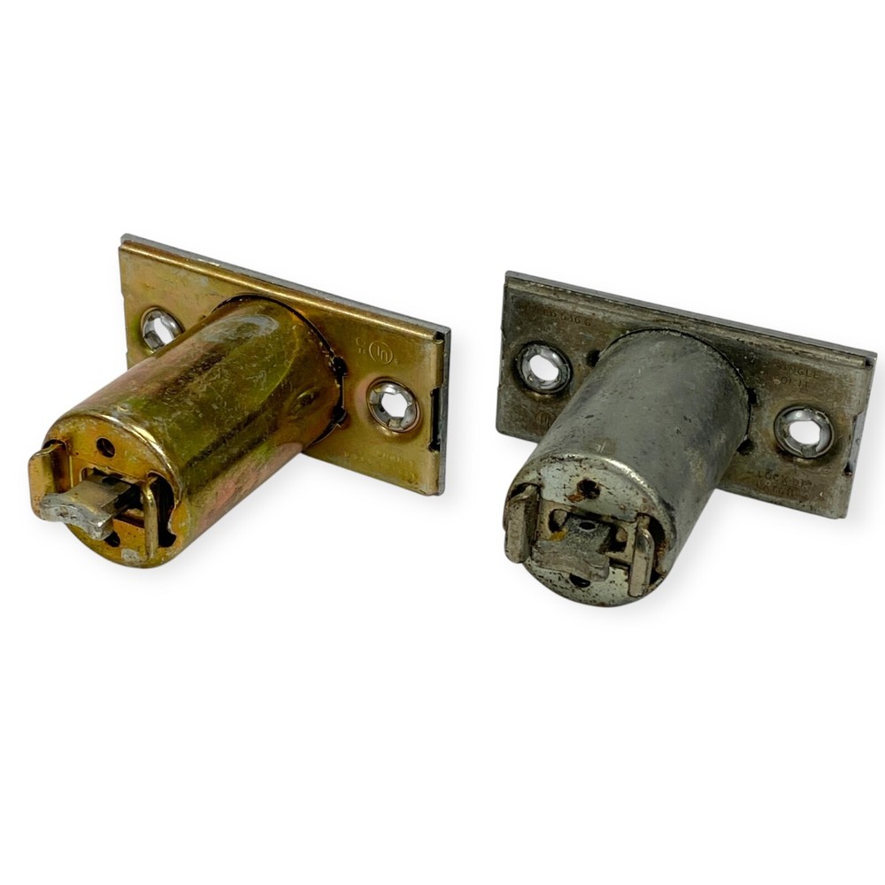 Schlage UL Deadlatch Single Point Lock or Latch Silver FF, 2 Pcs