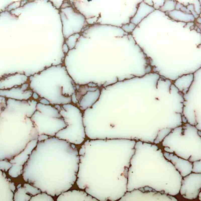 TruStone- White with Copper Matrix - 1.5" x 6"- 1 Piece