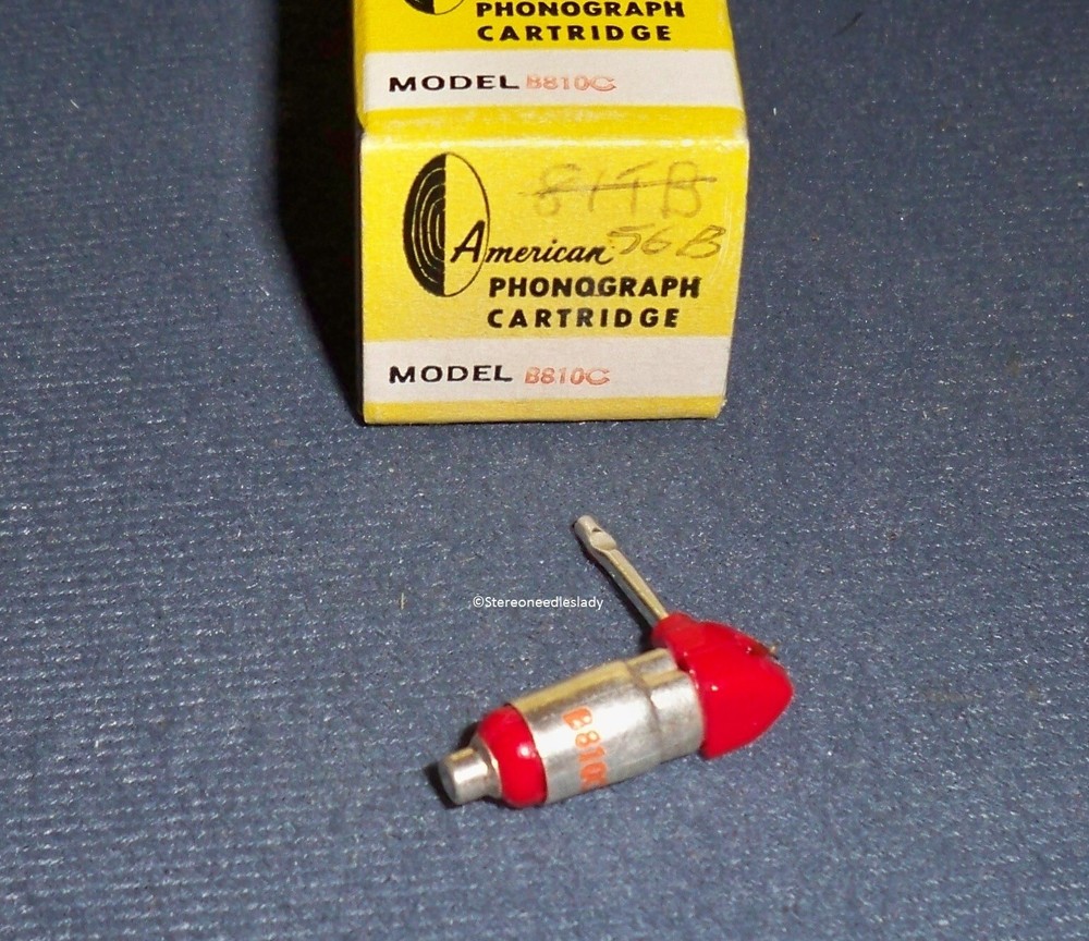 NEEDLE CARTRIDGE American (Elgin Electronics) B810C for EV 56B