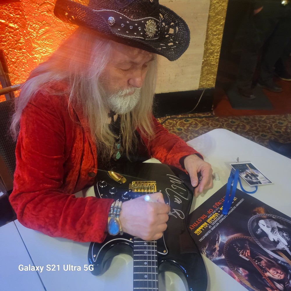 Uli Jon Roth Autographed Guitar