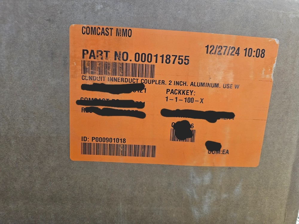 (QTY 5) US Coupler, Inc. AR2.375-R 2" Aluminum Reverse Threaded Coupler SDR