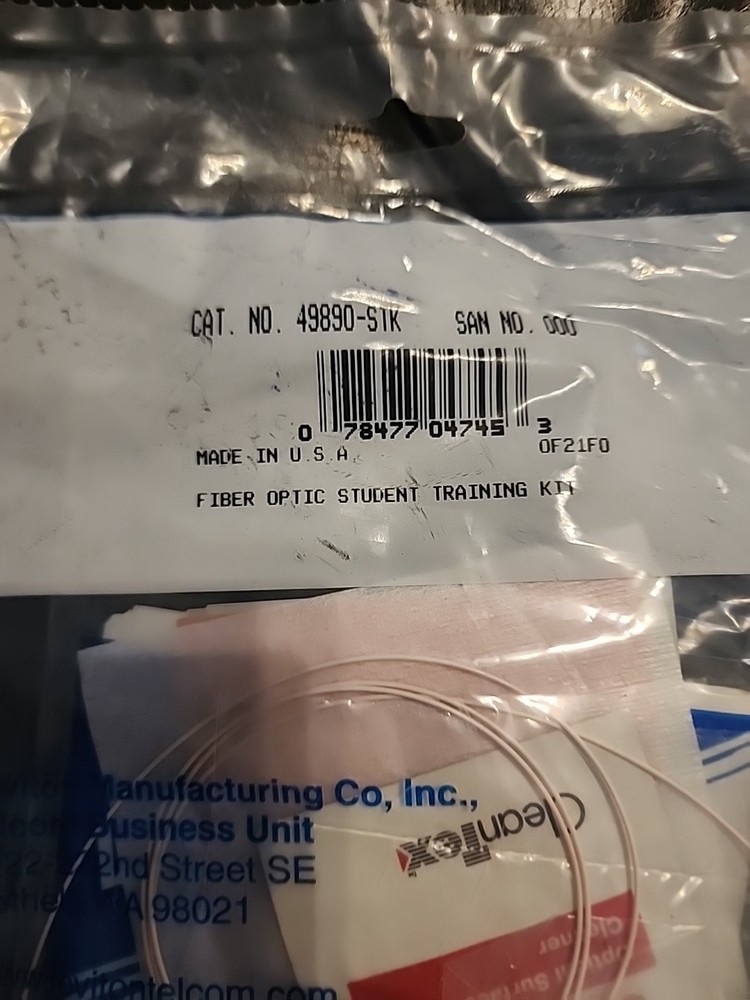 16 Leviton Fiber Optic Student Training Kits