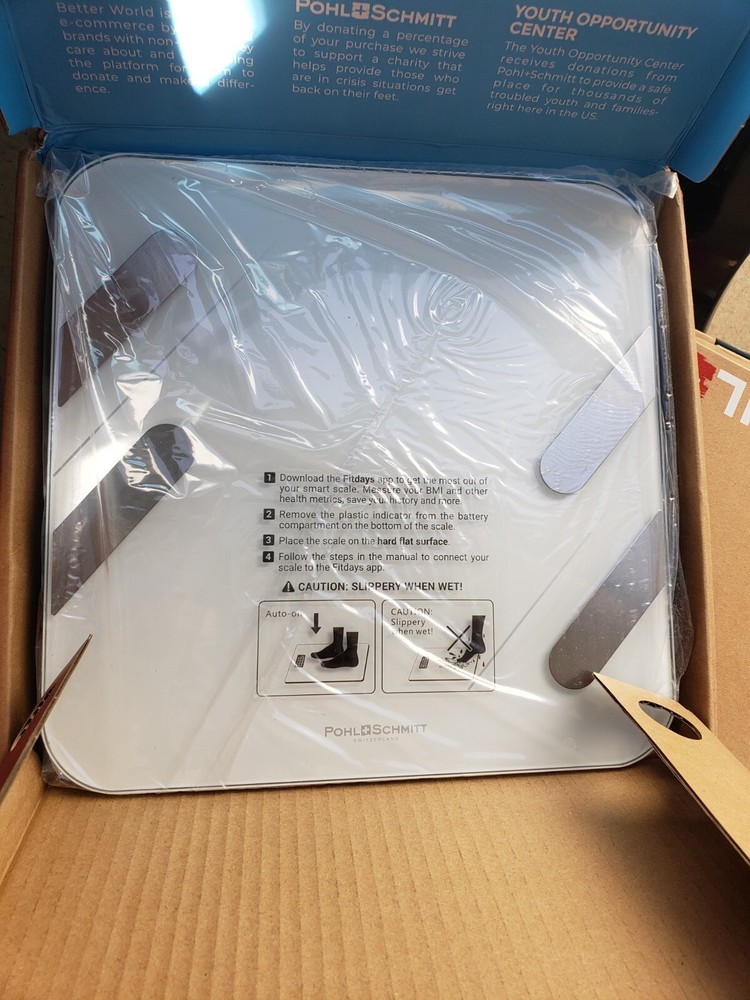 Pohl+Schmitt Body Fat Scale LED Display MODEL : FS-315