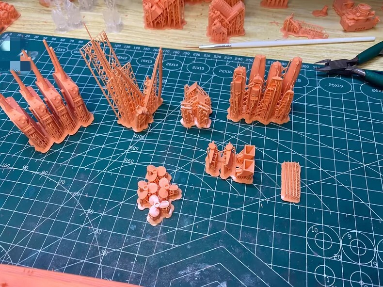 3D Printed 1/350 German Battleship Markensen Unpainted Model Kit HOT