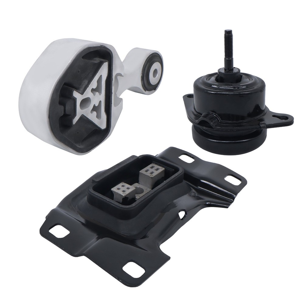 Engine, Trans & Torque Strut Mount Set 3PCS For Ford Explorer 2.3L FWD 2016-2019
