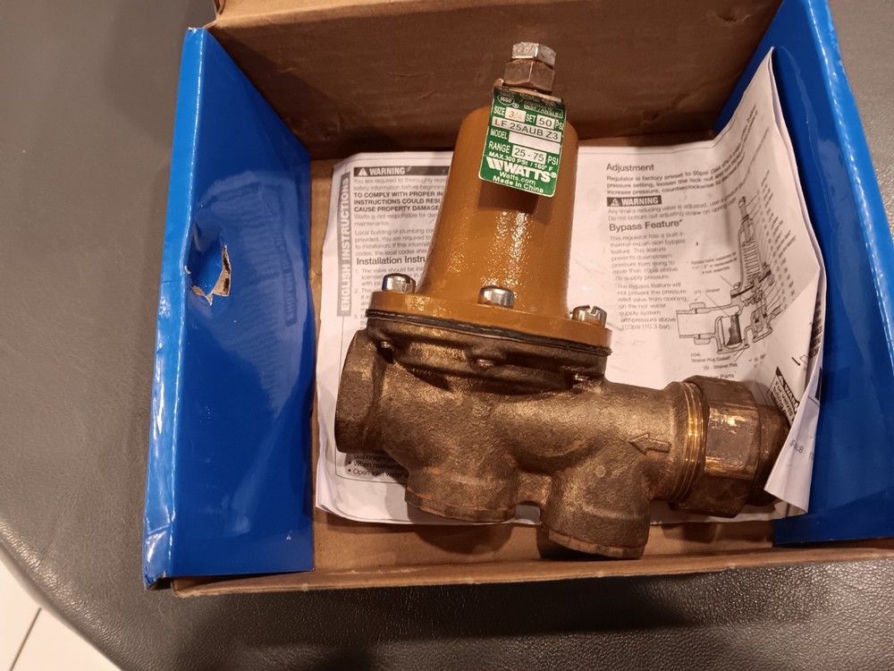 Watts LF25AUB-Z3 3/4" NPT Pressure Reducing Valve - 0009431