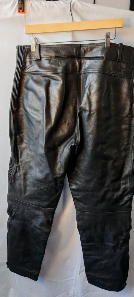Womens Leather Bike Trousers